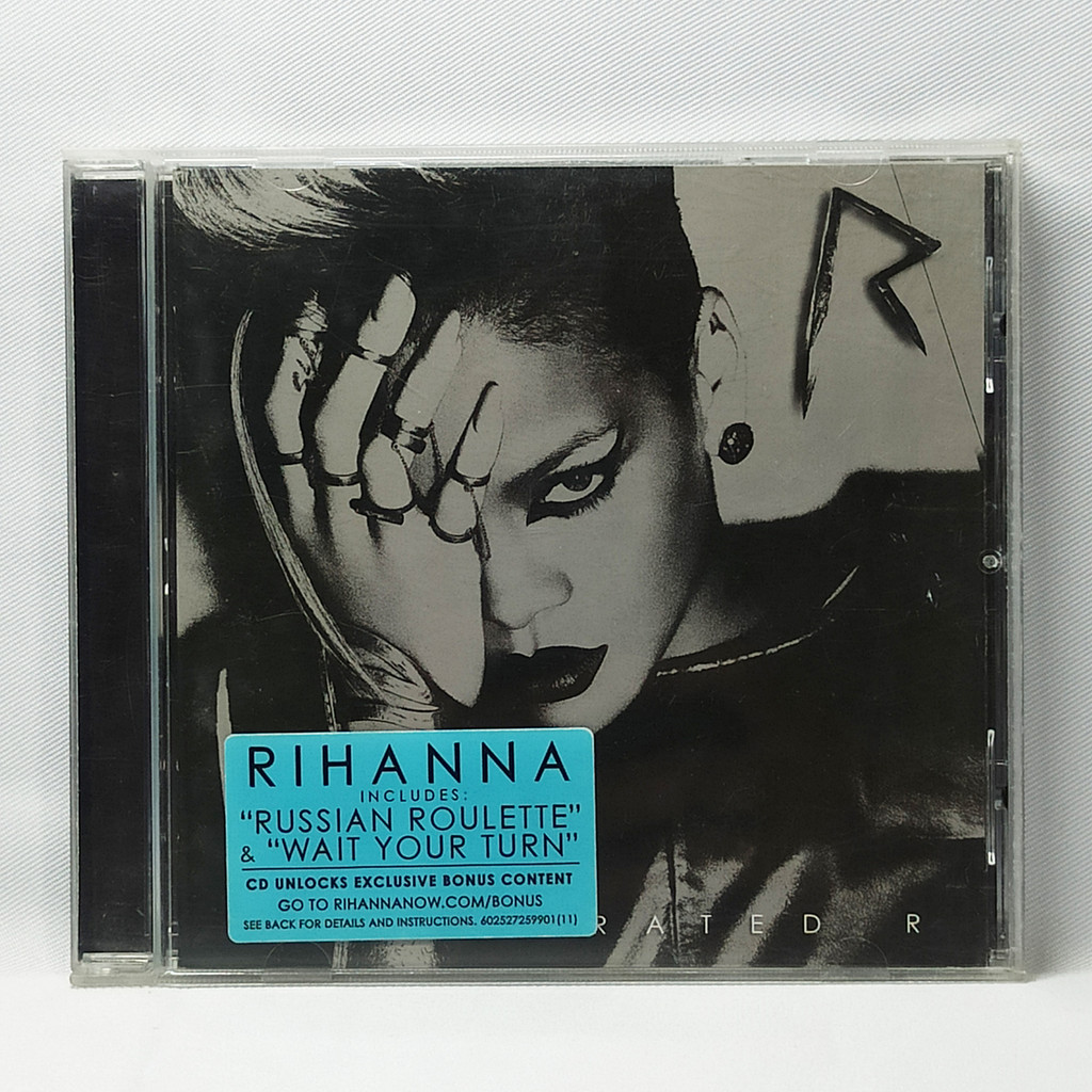 Rihanna - Rated R - Music Audio CD (Used, Good Condition) | Shopee ...