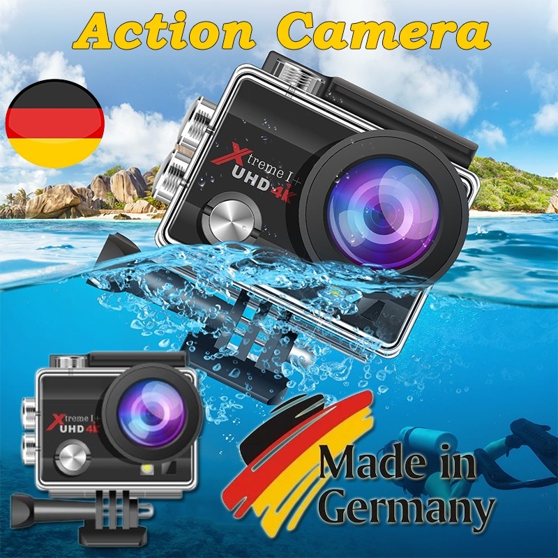 Best 4K Ultra HD Action Camera Underwater Helmet Video Recording ...