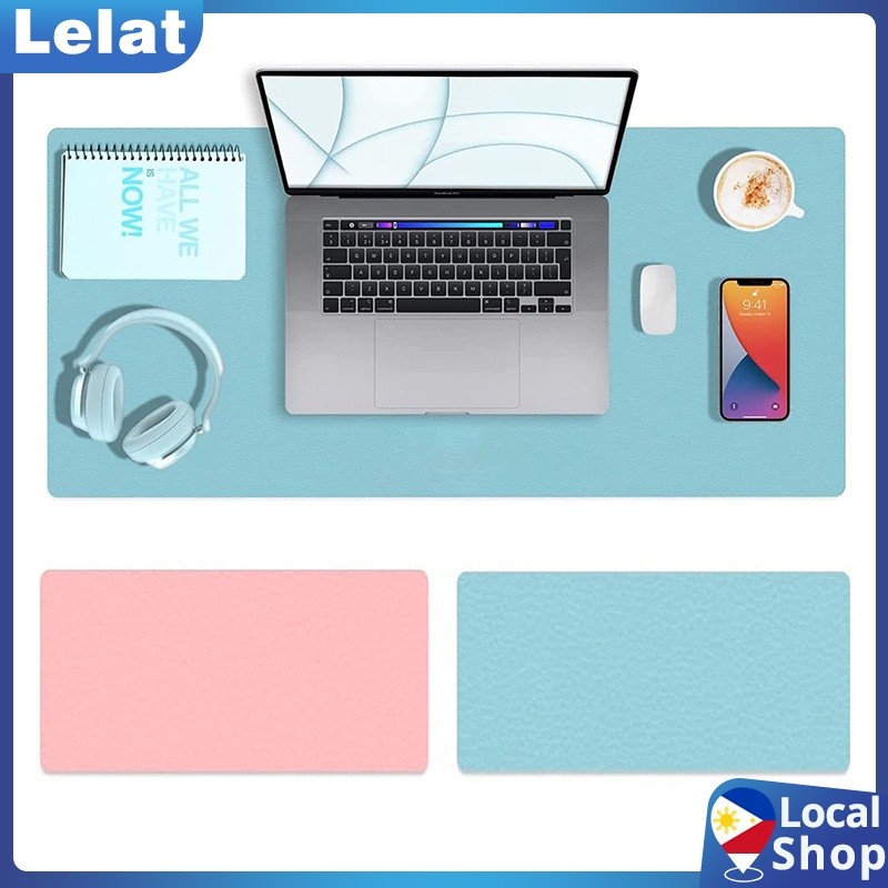 Double-sided Super Large Leather Mouse Pad Home Computer Desk Pad Mouse ...