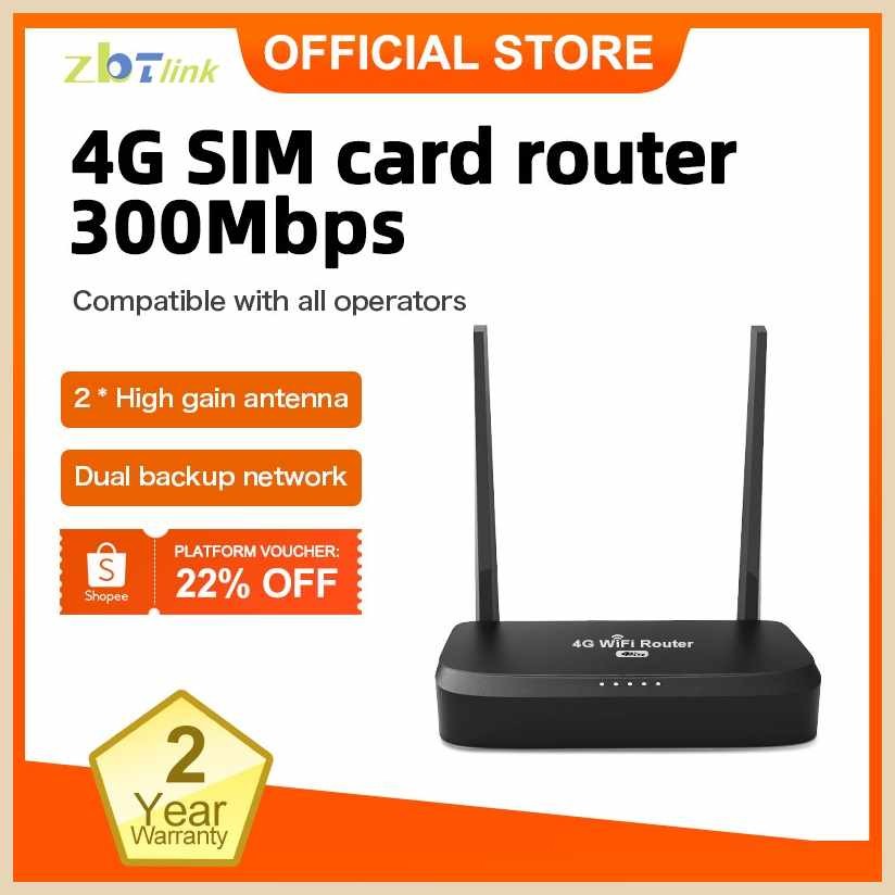 ZBTlink{ZZ.4G-A:wireless@l+router~AT*tp+T+n+modem~Bw*4G Wifi Sim card ...