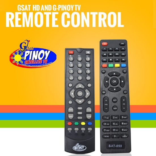 GSAT-058 HD and GSAT Pinoy Gpinoy Remote Control Universal Replacement ...