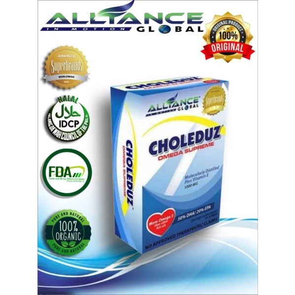 Choleduz Omega Supreme (30softgel) | Shopee Philippines