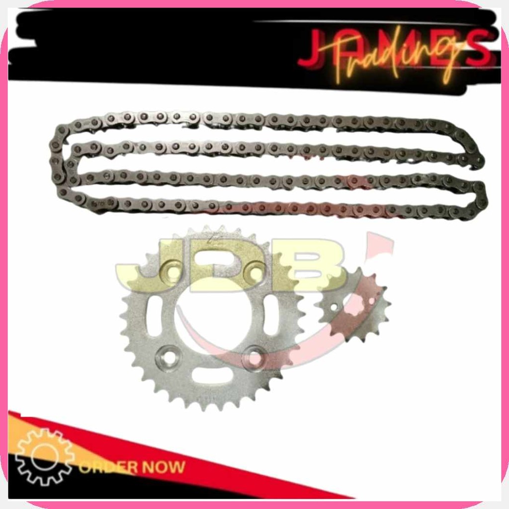 Motorcycle'B{Chain,a amp;)e}Sprocket>v}Set>D}(All>jR}motors) | Shopee ...