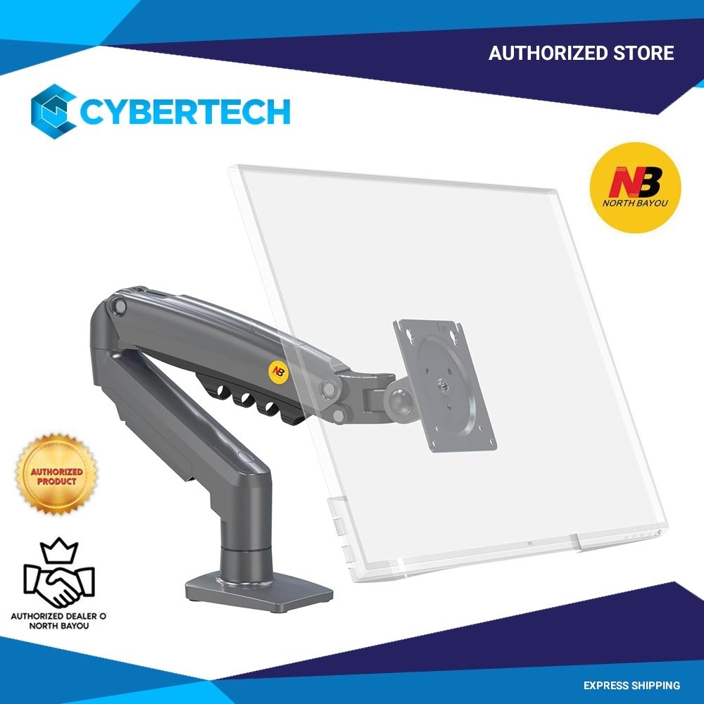 North Bayou F80 NB F80 Single Monitor Arm+C Mount+h@Stand`wV.(Matte,wT ...