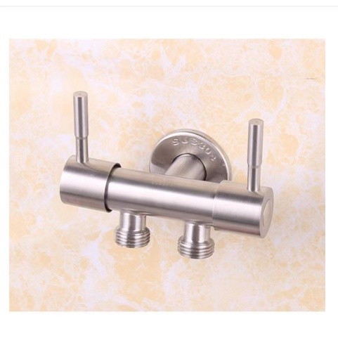 COD Stainless Steel SUS304 Faucet Two Way Faucet With Two Nozzle Dual ...