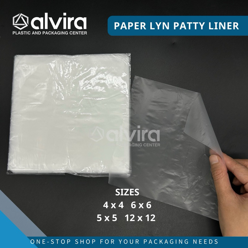 1000pcs Paper Lyn for Burger Patty Separator 4x4 5x5 6x6 and 100pcs ...