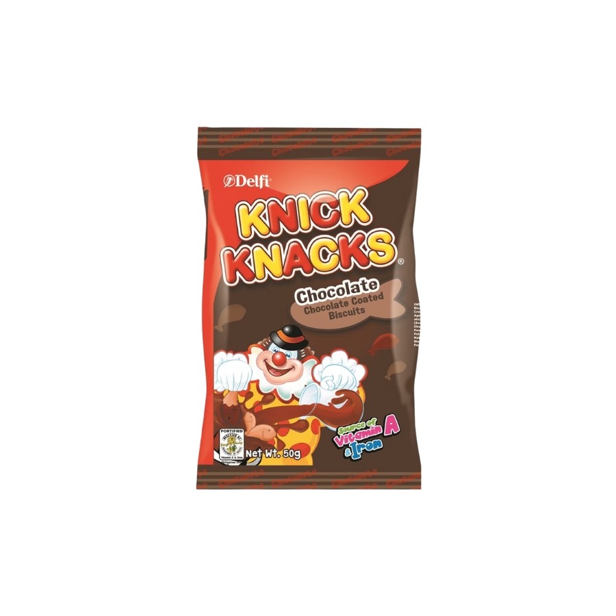 Knick Knacks Chocolate Coated Biscuits (50g) | Shopee Philippines