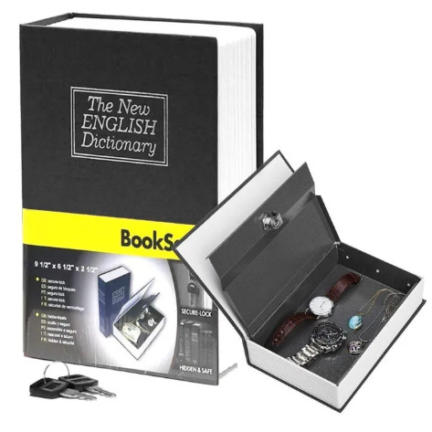 SC Mini Safe Box Hidden for Cash Money Jewelry w/ Key Safe Lock ...