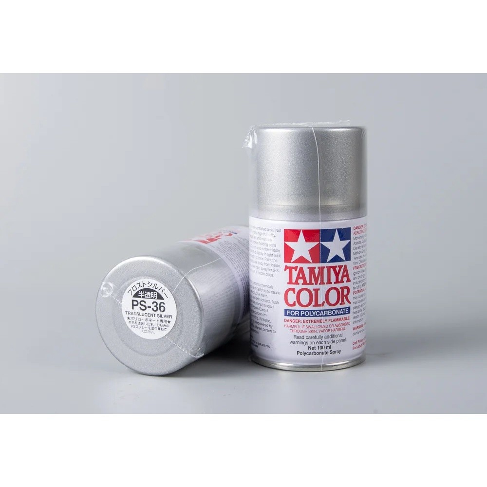 Tamiya PS-36 Translucent Silver (Tamiya Spray Paints) | Shopee Philippines