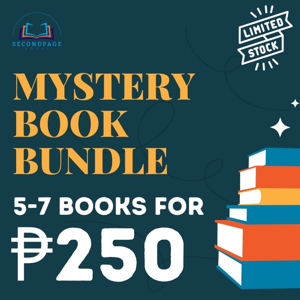 MYSTERY BOOK BUNDLE for 250 Pesos - 5 to 7 Books per Bundle [PLEASE ...
