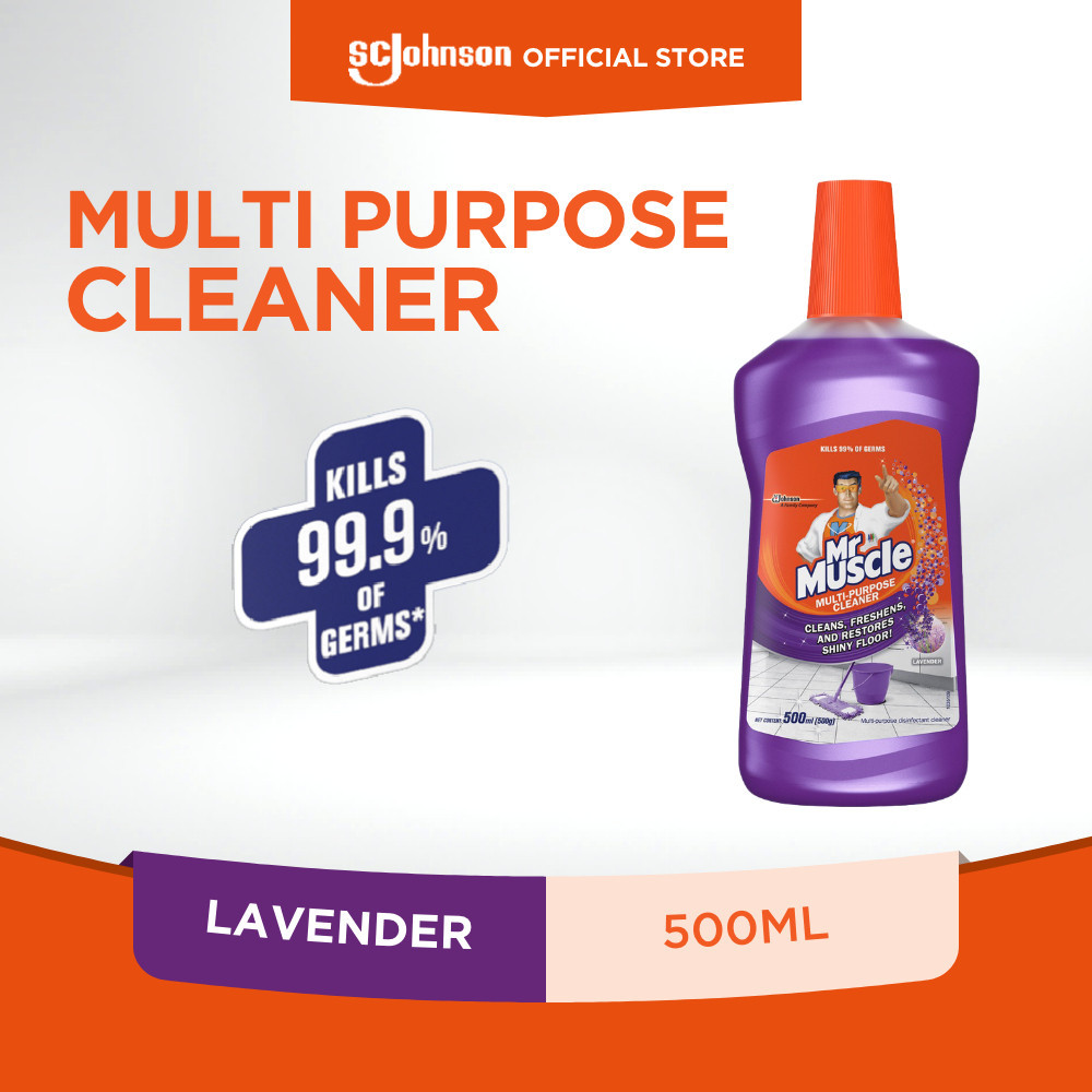 Mr. Muscle All Purpose Cleaner 500 ml - Wild Lavender | Shopee Philippines