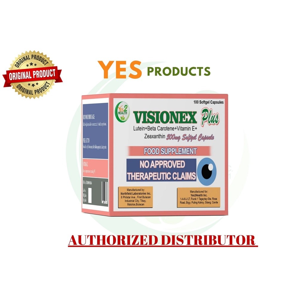 Visionex Plus||10 Softgel Capsules Yes2health Inc./former Doc Samaritan ...