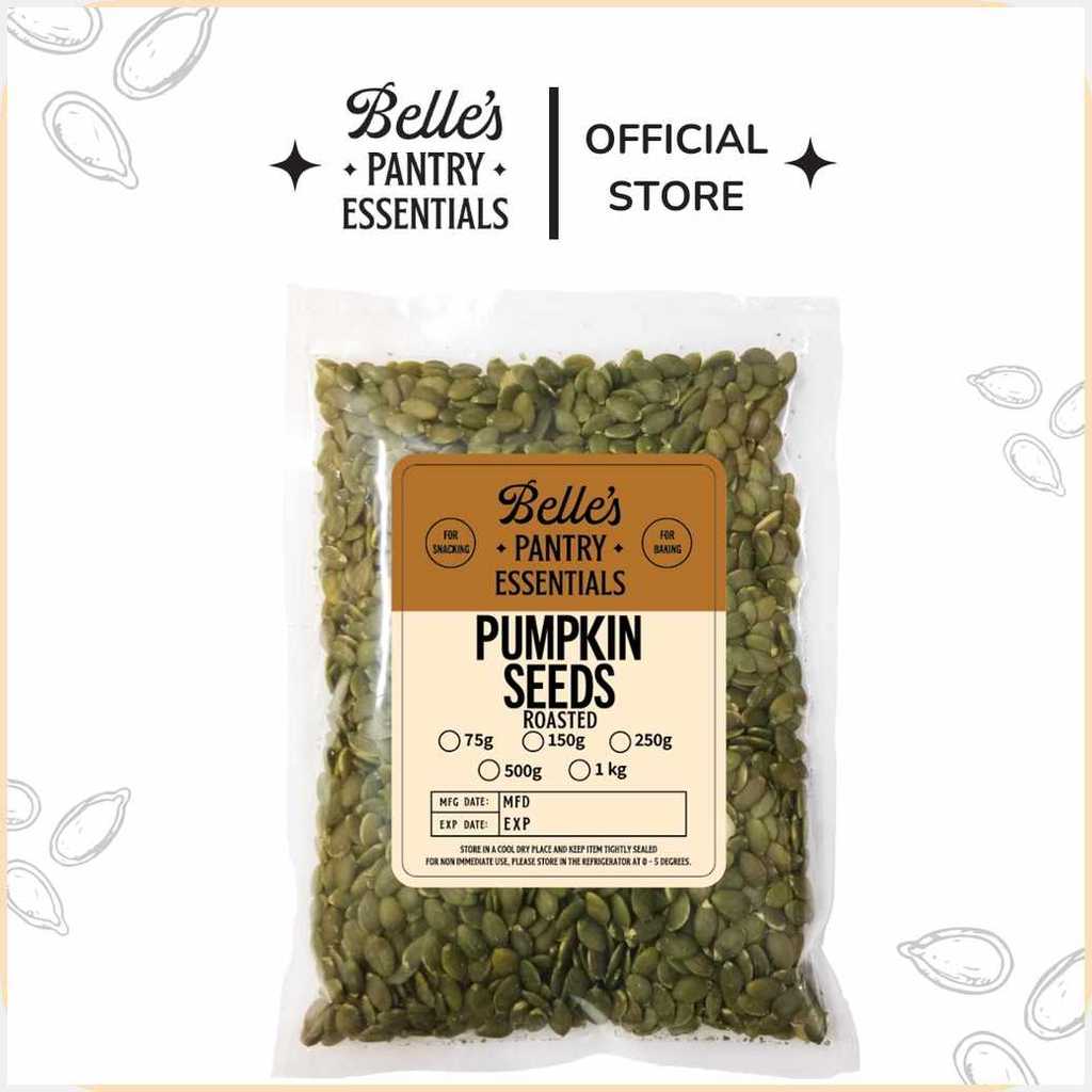 Belle'suj]Roasted:u{PumpkinVn-SeedsgZ-(250gDl--hq-1kg) | Shopee Philippines