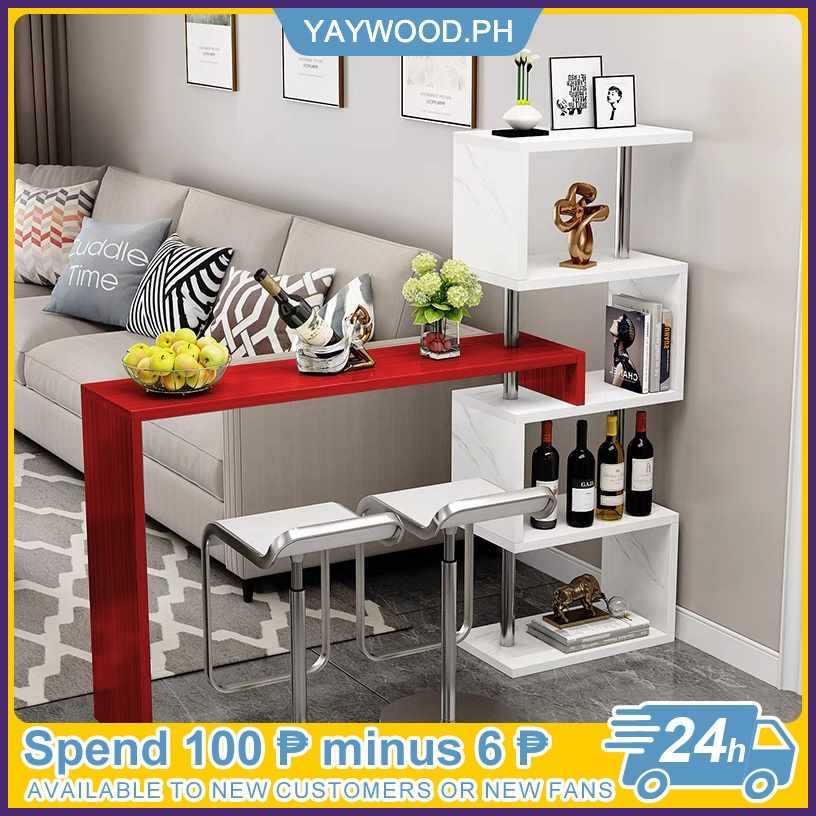 COD Modern MINI Bar table Rotating 360 Swivel Bar counter table coffee ...