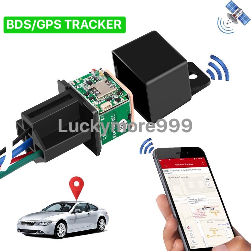 Auto Smart C13 mini Car Relay GPS Tracker Device Real-time Tracking GSM ...