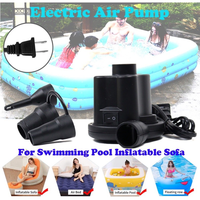 Inflatable Swimming Pool Air Pump Inflatable Pump Sidewinder AC Air ...