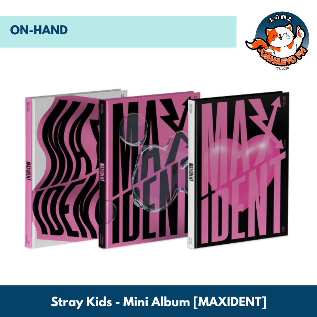 [ON-HAND] STRAY KIDS - MAXIDENT STANDARD & LIMITED EDITION (FIRST PRESS ...