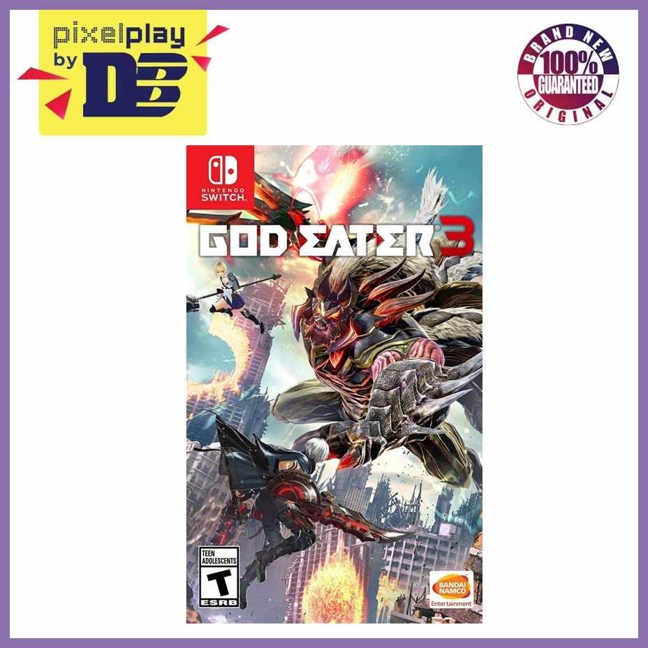 Nintendo@Cs&Switch|a*God%i_Eater:p_3:M_(US):B_(ENG/FR/SP) | Shopee ...