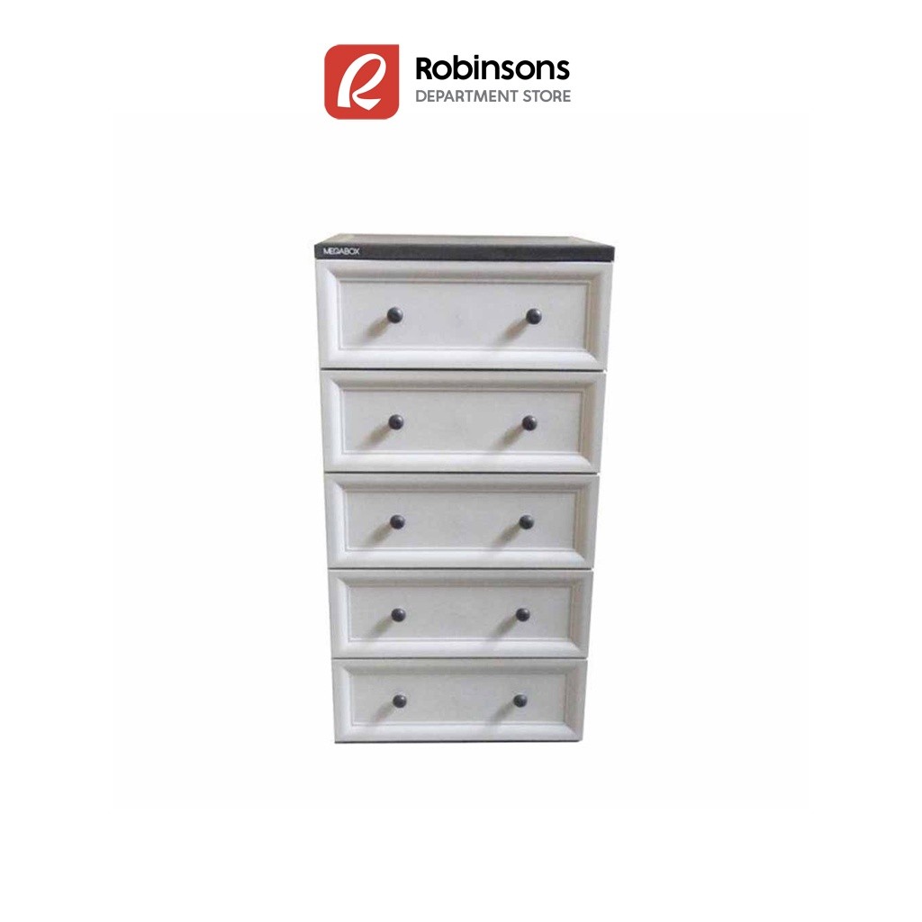 Megabox Drawer 5. Layer Mg-190-5L Beige | Shopee Philippines