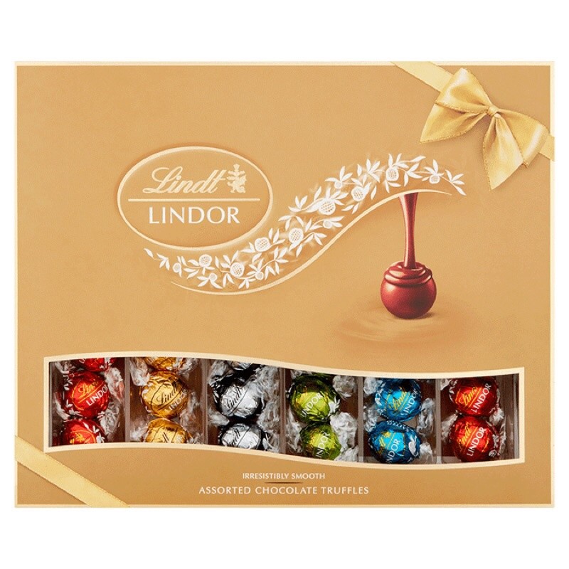 Lindt Lindor Milk chocolate & Assorted Gift box | Shopee Philippines
