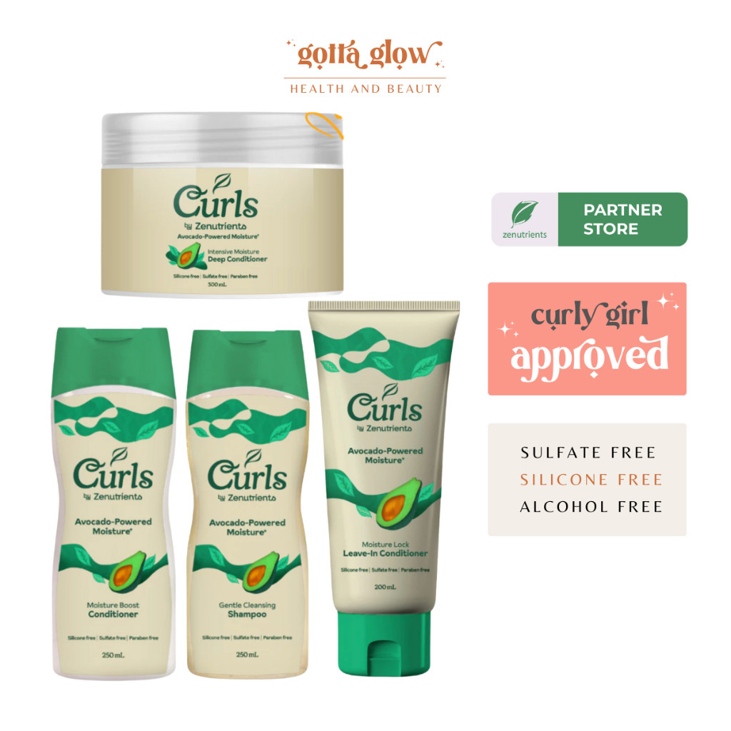 Curls by Zenutrients Shampoo / Conditioner / Leave-In / Deep ...