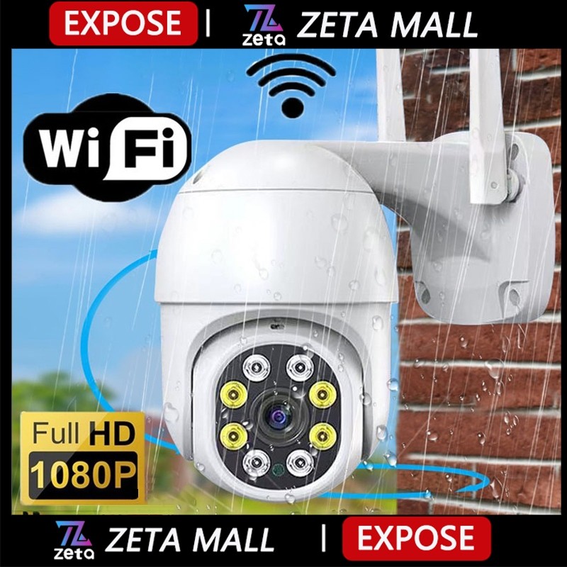 EXpose cctv camera wifi connect to cellphone wireless outdoor 360 ip ...
