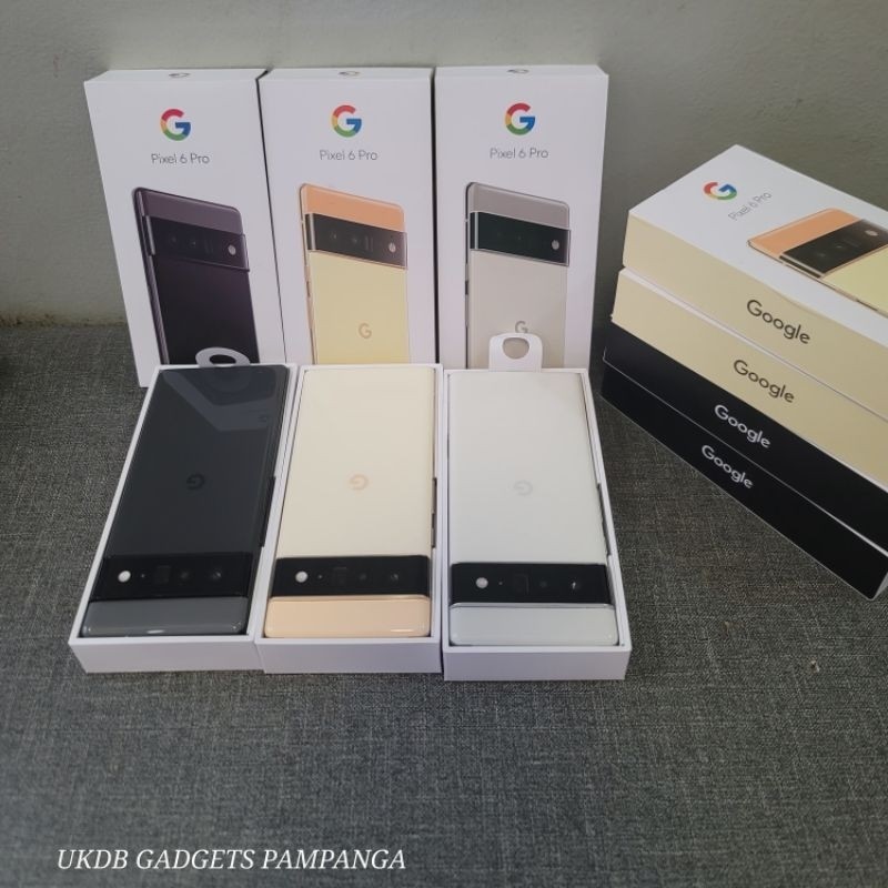 Google Pixel 6 Pro US 128/256GB US Preowned variant box w/ freebies ...
