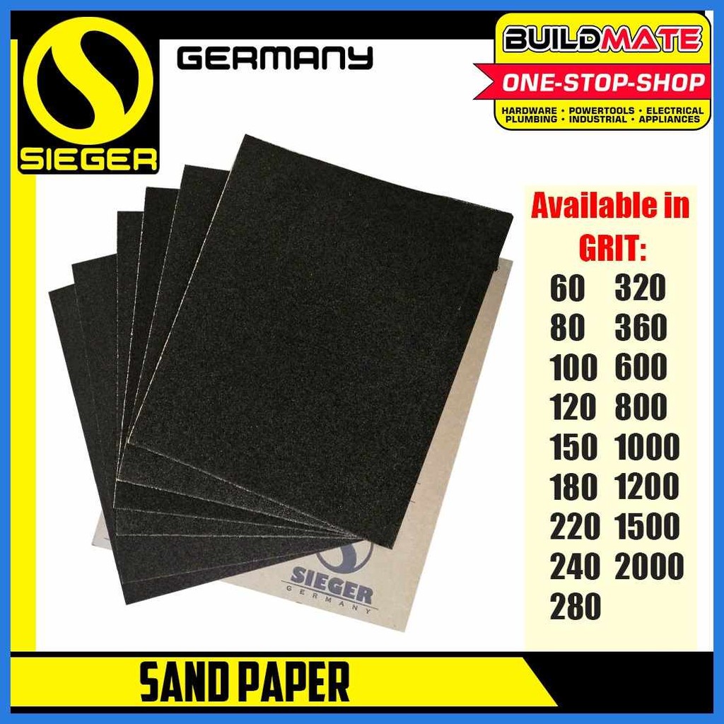 Buildmate-Zr'x}C>x]SIEGER)r>Germany)L>Sand)Sl=Paper(TA=Sandpaper(tt ...