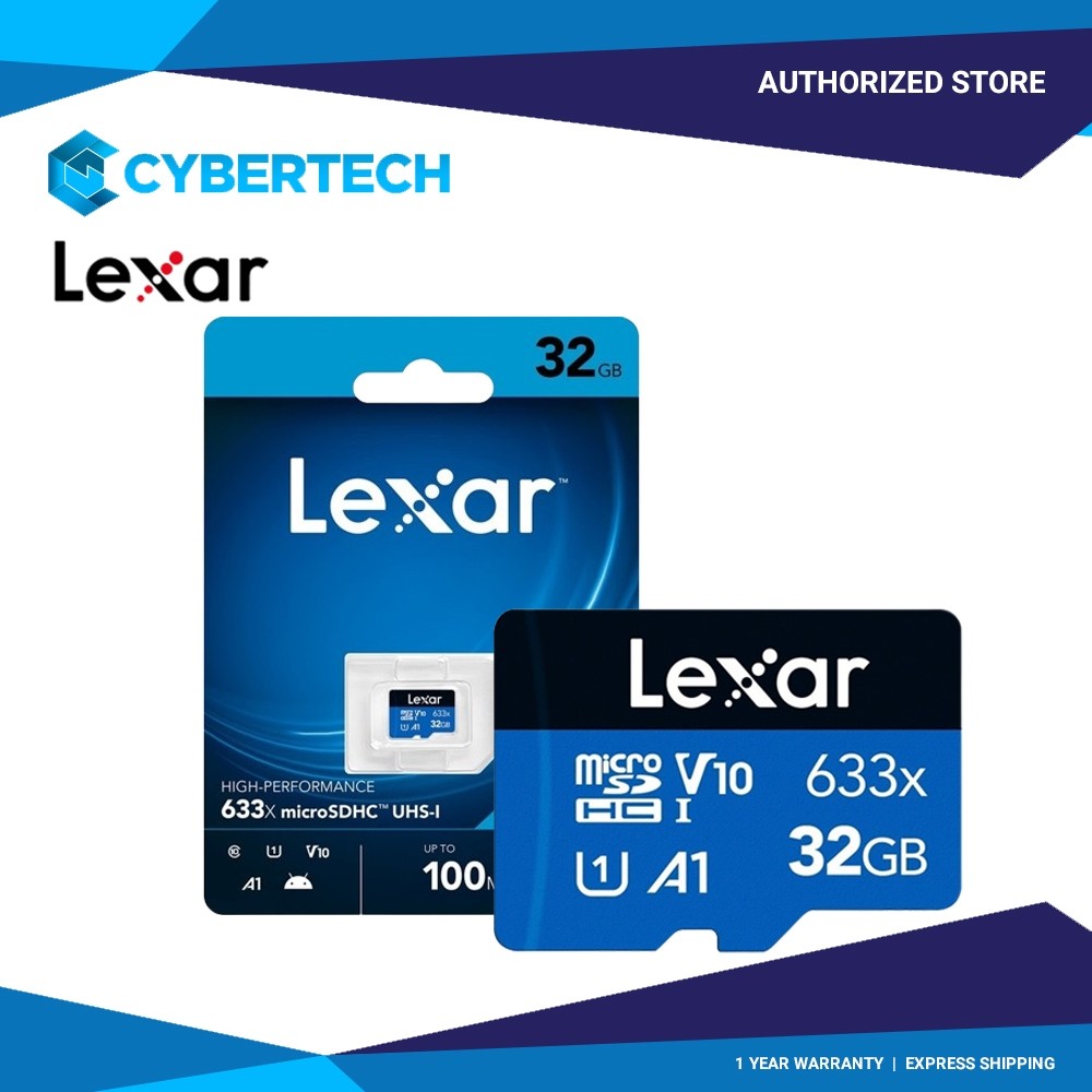 Lexar 633x microSDHC 32GB 64GB High-Performance micro SD (LMS0633032G ...
