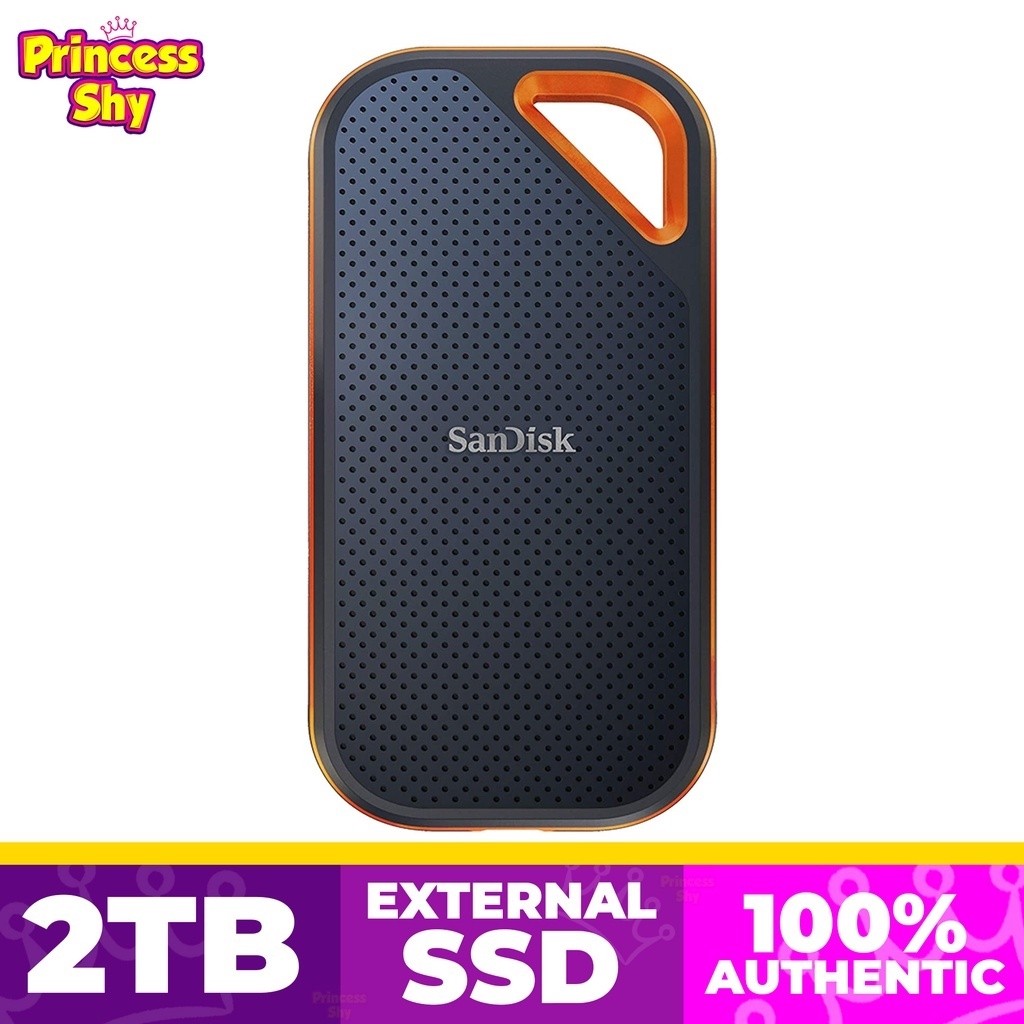 SanDisk 2TB Extreme Pro V2 Portable SSD External Solid State Drive ...