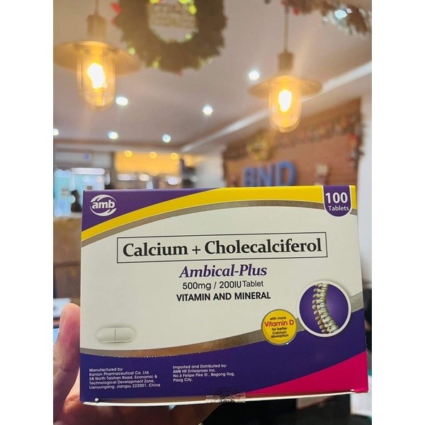 AMBICAL-PLUS (Calcium + Cholecalciferol) | Shopee Philippines