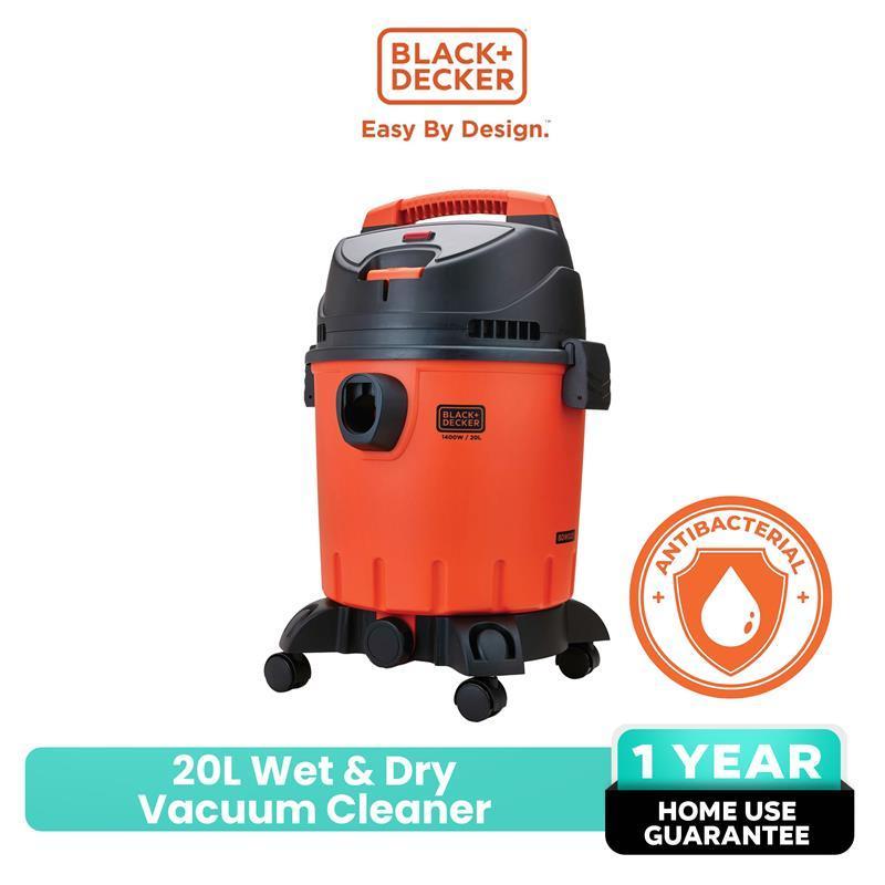 Jual Black+decker Bdwd20 Wet Dry Vacuum Cleaner Basah Kering 1400w 20l