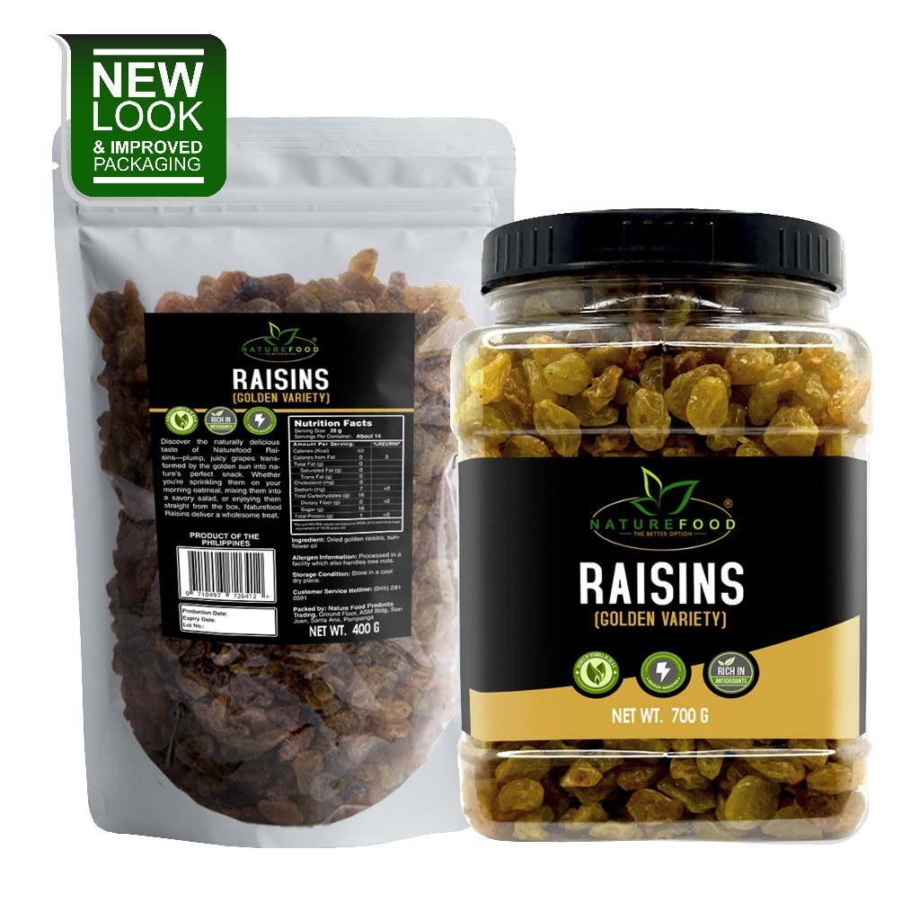 Raisins (Golden Variety, Unsweetened, Healthy Low Carb Diet Dried Snack ...
