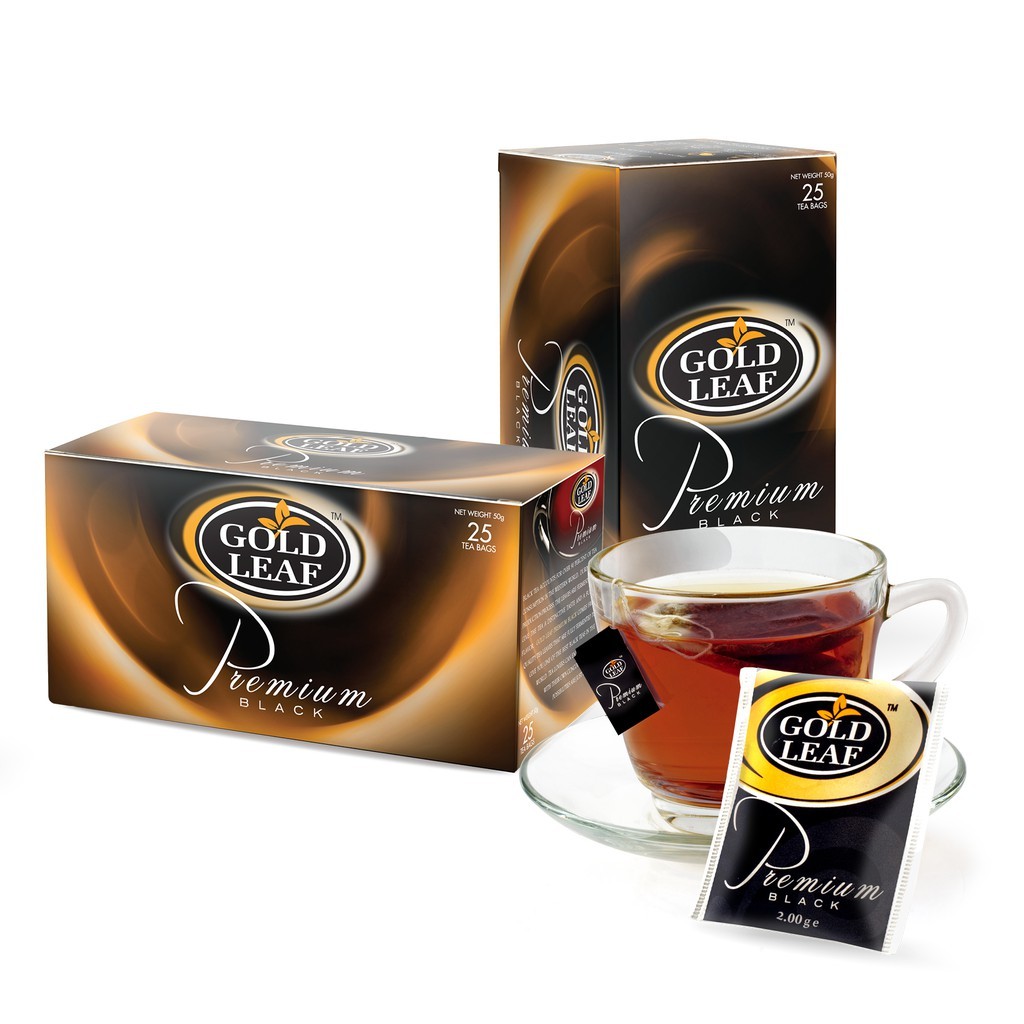 Gold Leaf Premium Black Tea 25 Tea bags (Perfect for milk tea / iced ...