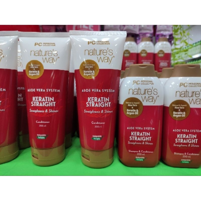 Nature's Way Shampoo Keratin & Conditioner 200 ML | Shopee Philippines