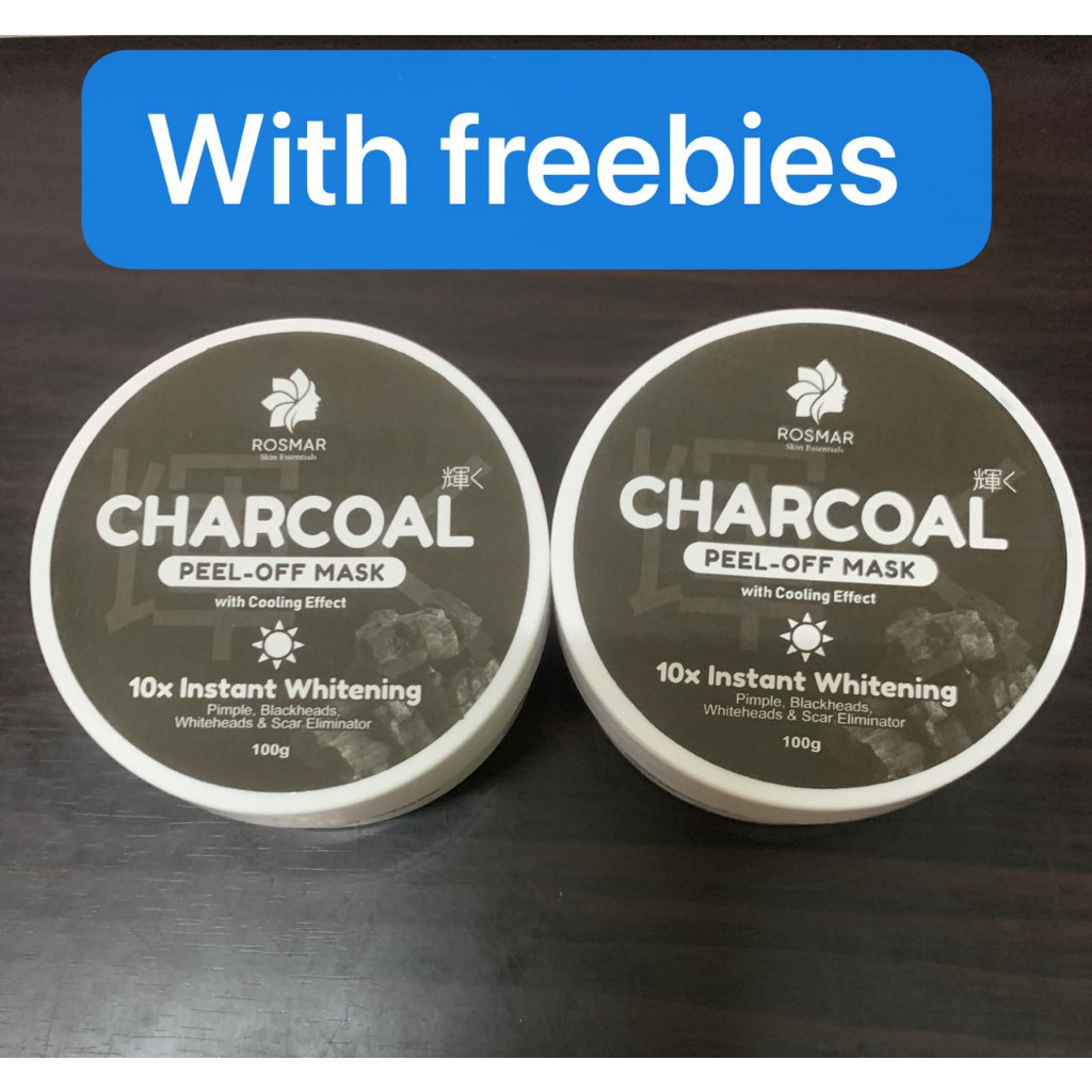 bibi Original ROSMAR CHARCOAL PEEL OFF Mask 100g | Shopee Philippines