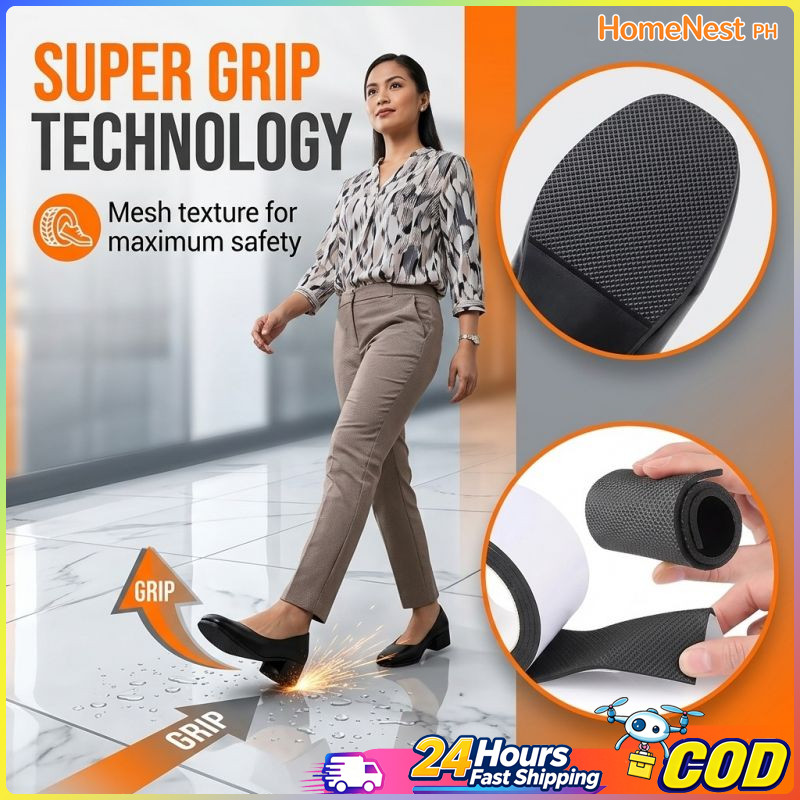 Shoe Sole Tape EVA Anti-Slip Noise Reduction Self-Adhesive for Heels ...