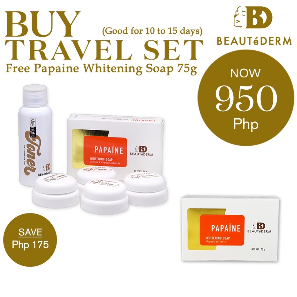 Beautederm Travel Set PROMO (Facial Care Set) | Shopee Philippines