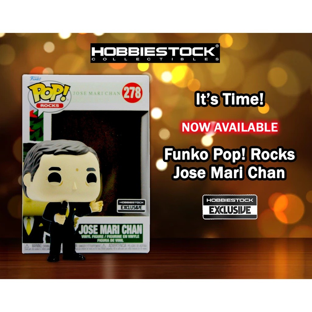 Funko Pop! Rocks: Jose Mari Chan - Philippines Exclusive (Hobbiestock ...