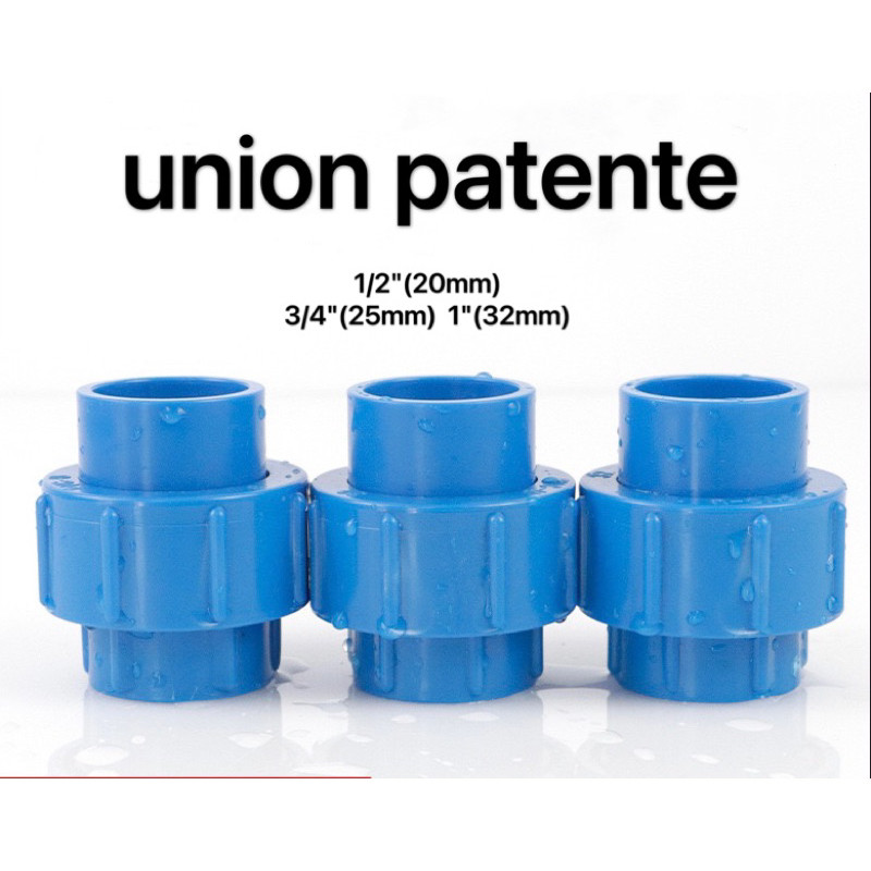PVC Blue Union Patente 1/2 3/4 1 | Shopee Philippines