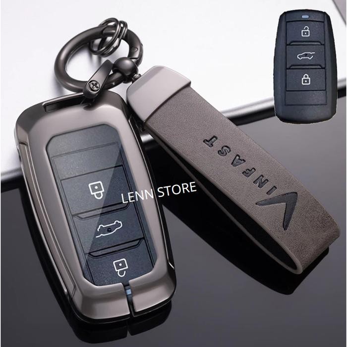 VINFAST VF5 2025 2026 Metal Leather Remote Key Cover | Shopee Philippines