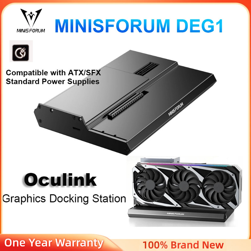 Minisforum DEG1 Oculink Graphics Docking Station for UM880/UM890 Game ...