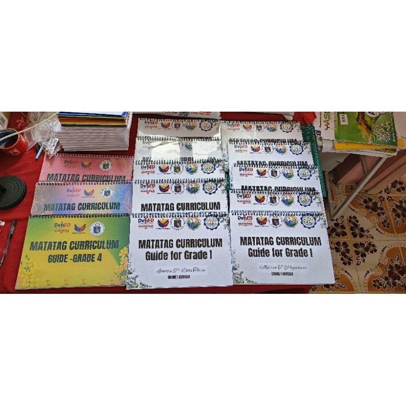 MATATAG CURRICULUM GUIDE KINDERGARTEN & GRADE I & Grade 4 PRINT & BIND ...