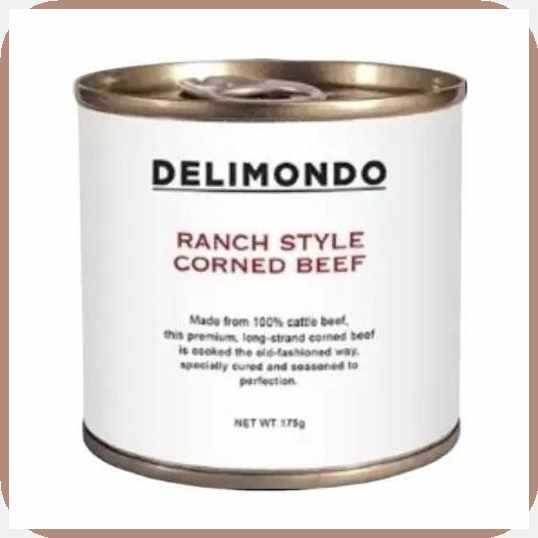 Delimondo Ranch Style Corned Beef 175g | Shopee Philippines