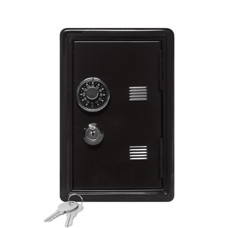 TM Safe Electronic Digital Metal Money Bank Deposit Safety Vault Cash ...