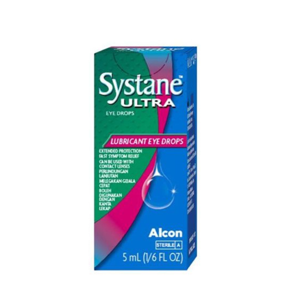 DailyGlowUp Systane Ultra Fast Acting Lubricating Eye Drops 5ml ...