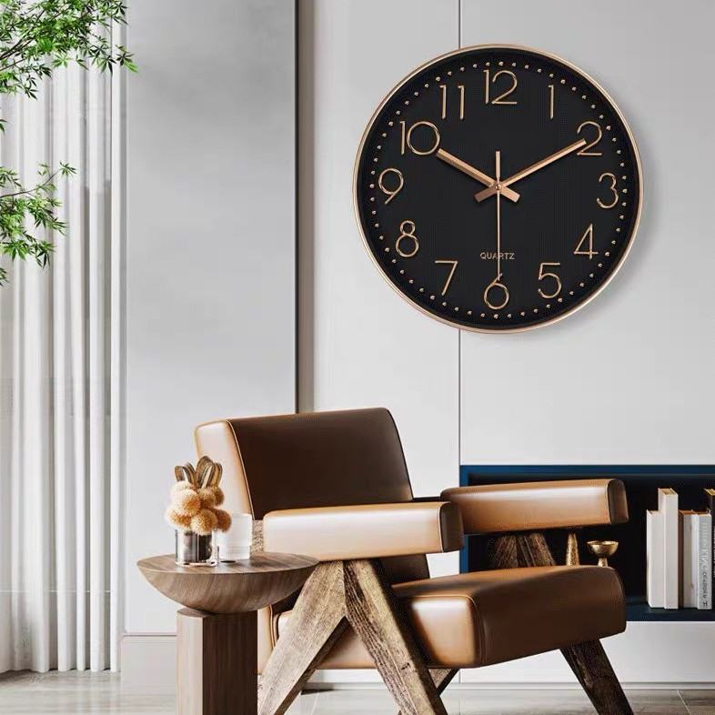 Quartzi{Silent;dS^Wall Clock Glass Modern minimalist Digital Wall Clock ...