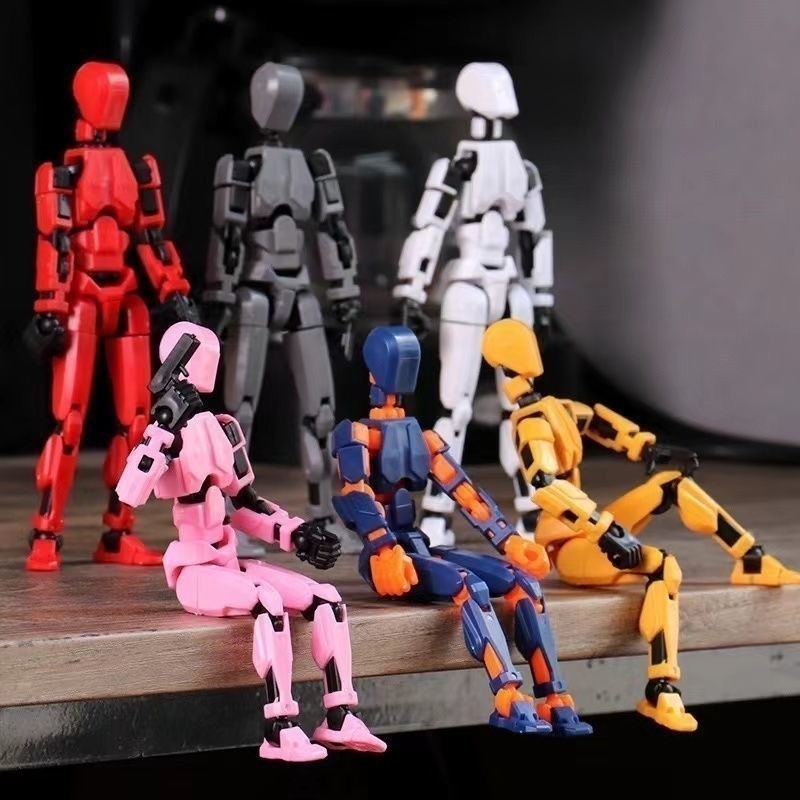 Multi-Jointed Movable Robot 3D Printed Mannequin Toys Dummy Action ...