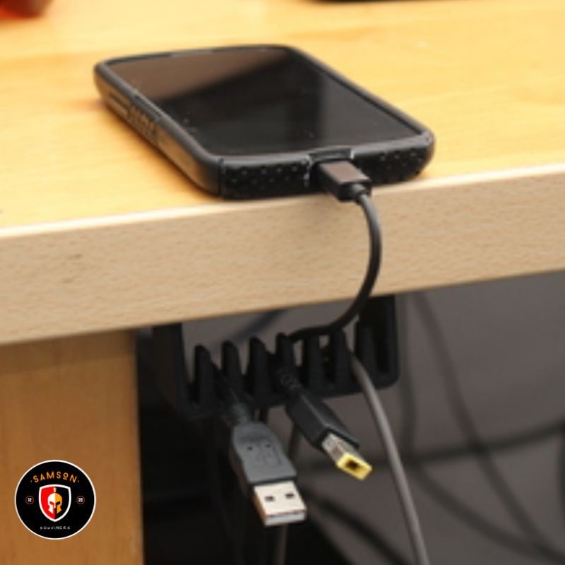 Cable^nHook/}J[clip 8Slot with`I;free`V`Screw2pcs | Shopee Philippines