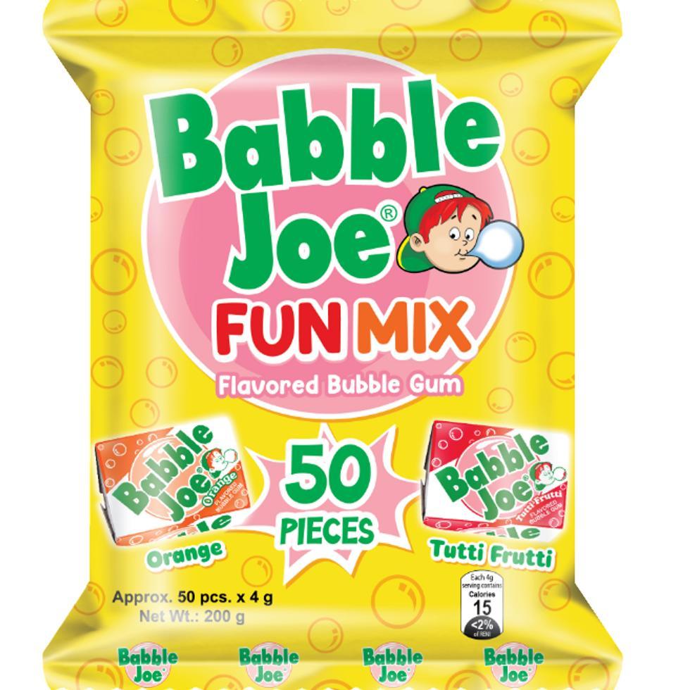Babble Joe Fun Mix Flavored Bubble Gum 4gx50s | Shopee Philippines